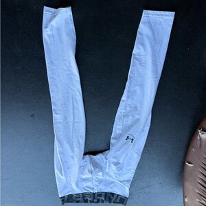 Under Armour Black and Gray Compression Leggings